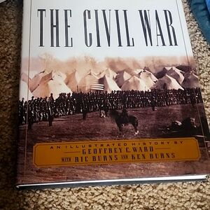 The Civil War hardcover book